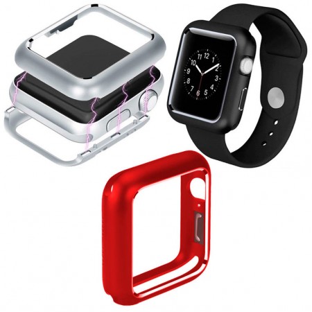 Защитная Накладка Apple Watch Full Case Magnetic 44mm красный