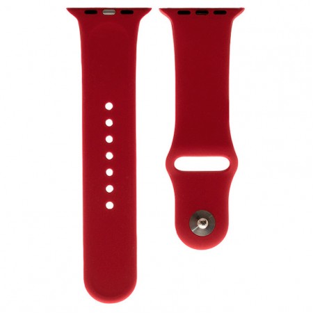 Ремешок Apple Watch Band Silicone One-Piece 38mm 27, wine red