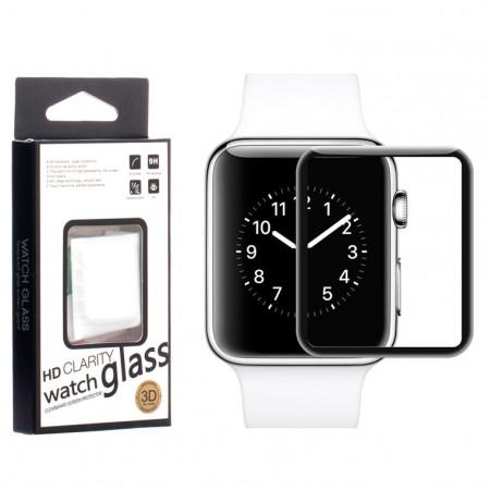 Защитное стекло Full Glue 3-4D Glass Apple Watch 40mm