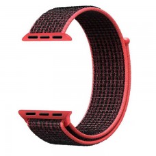 Ремешок Apple Watch Nylon Loop 42mm 10, red black