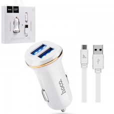 АЗУ HOCO Z1 micro-USB (2USB/2.1A) белый