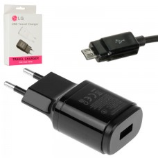 Сетевое зарядное устройство LG MCS-048R 1USB 1.8A micro-USB black