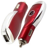 АЗУ 5V 1A 5in1 USB - (6101, P1000, 4S, Mini, Micro) MERCEDES-BENZ red