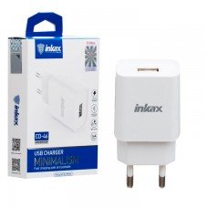 Сетевое зарядное устройство inkax CD-46 1USB 2.4A white