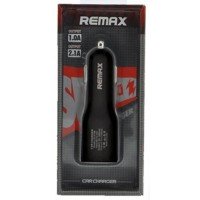 Зарядное устройство АЗУ Remax CC201 2USB 2.1A black
