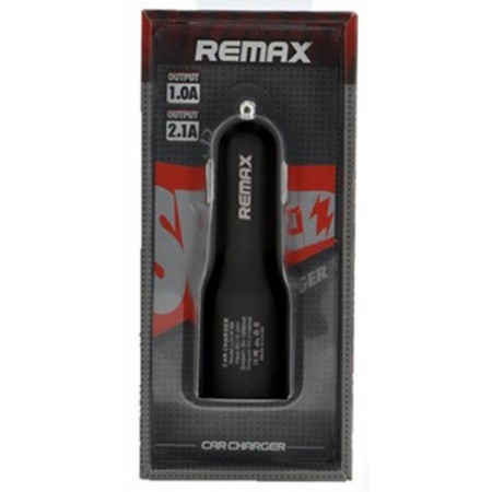 Зарядное устройство АЗУ Remax CC201 2USB 2.1A black