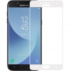 Защитное стекло Full Screen Samsung J7 2016 J710 white тех.пакет