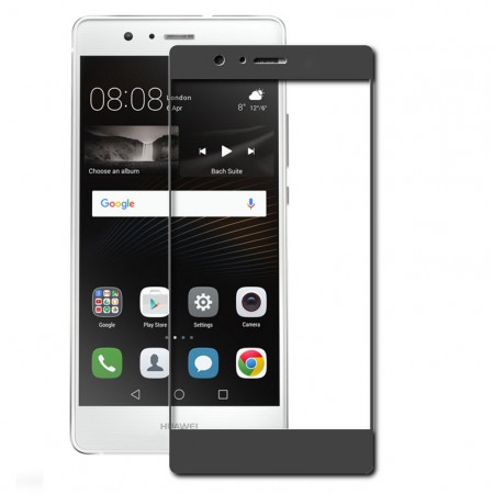 Защитное стекло Full Screen Huawei P9 Lite black тех.пакет