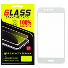 Защитное стекло Full Screen Huawei Nova 2 white Glass