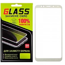 Защитное стекло Full Glue Xiaomi Redmi 5 Plus white Glass