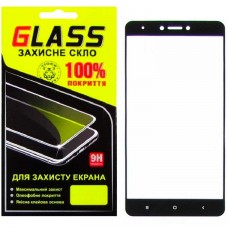 Защитное стекло Full Glue Xiaomi Redmi Note 4X black Glass