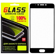 Защитное стекло Full Screen Meizu M6 Note black Glass