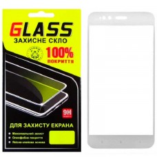 Защитное стекло Full Screen Xiaomi Mi5X, Mi A1 white Glass