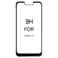 Защитное стекло 5D Xiaomi Pocophone F1 black тех.пакет