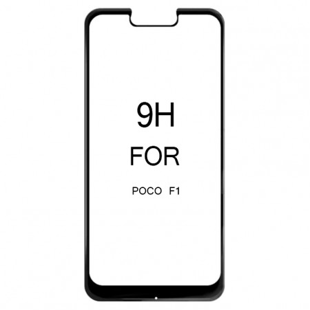 Защитное стекло 5D Xiaomi Pocophone F1 black тех.пакет