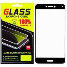 Защитное стекло Full Screen Huawei P8 Lite 2017, P9 Lite 2017, GR3 2017, Honor 8 Lite, Nova Lite 2016 black Glass
