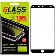 Защитное стекло Full Screen Meizu 15 Lite black Glass