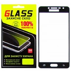Защитное стекло Full Screen Samsung Grand Prime G530, J2 Prime G532 black Glass
