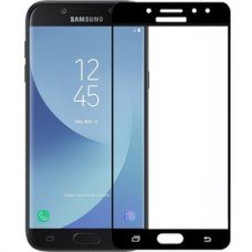 Защитное стекло Full Screen Samsung J5 2017 J530 black тех.пакет