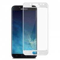 Защитное стекло 5D Samsung J5 2017 J530 white тех.пакет
