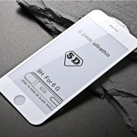 Защитное стекло 5D Apple iPhone 6 white тех.пакет